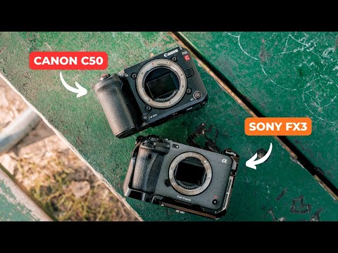Видео: Canon C50 против Sony FX3 — скопируйте мою домашнюю работу, но не делайте это слишком очевидным