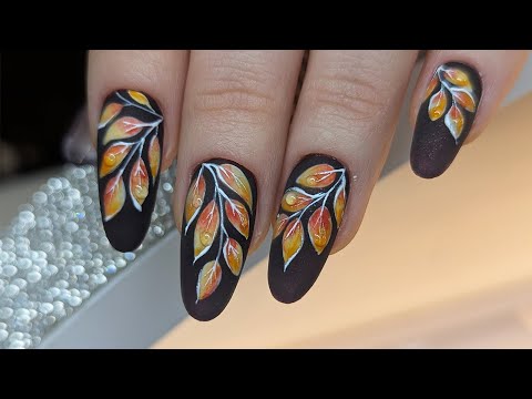 Видео: КОРРЕКЦИЯ / ОСЕННИЙ ДИЗАЙН / РОСПИСЬ АКРИЛ+АКВАРЕЛЬ