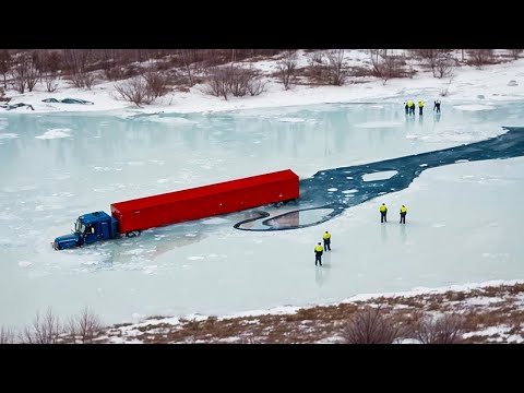 Видео: Невероятные Моменты С Грузовиками, Снятые На Камеру