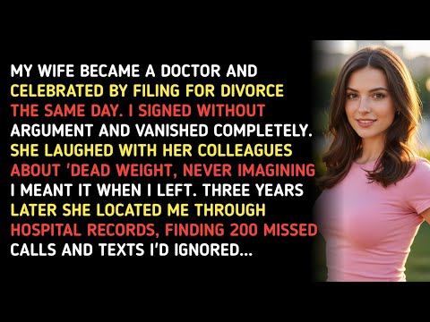 Видео: МОЯ ЖЕНА СТАЛА ВРАЧОМ И ОТМЕЧАЛА ЭТО, ПОДАВ НА РАЗВОД В ТОТ ЖЕ ДЕНЬ. Я ПОДПИСАЛ БЕЗ СПОР