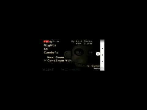 Видео: прохождения Five Nights At Candy's
