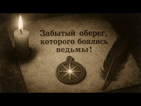 Видео: Забытый оберег, которого боялись ведьмы! Найден древний артефакт защиты
