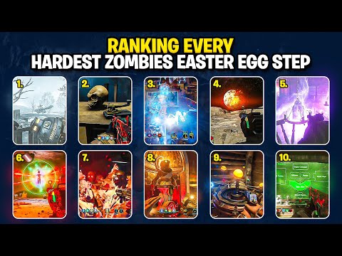 Видео: Рейтинг *КАЖДОГО* самого сложного этапа прохождения пасхалок про зомби.