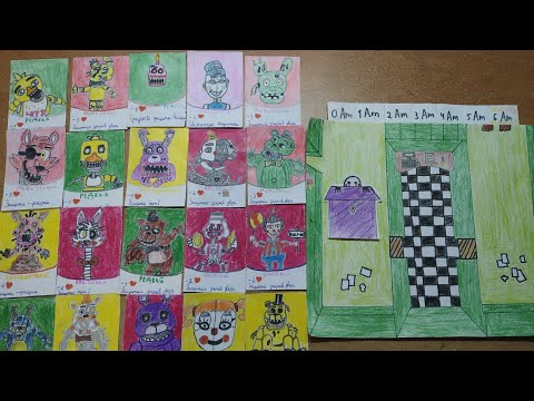 Видео: Моя самодельная настольная игра "Пиццерия Фредди Фазбера"