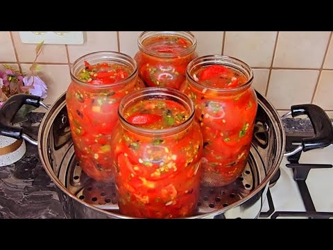 Видео: Зимой пальчики оближешь. Салат шакароб "Генеральский" НА Зиму ИЗ Помидоров