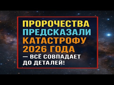 Видео: Древние знали, что случится в 2026 году: космос готовит событие, которое изменит всё!