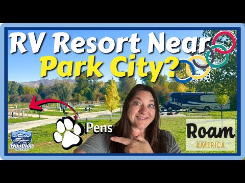 Видео: Обзор и тур по кемпингу Echo Island RV Resort | Парк для автодомов Roam America в штате Юта + вст...