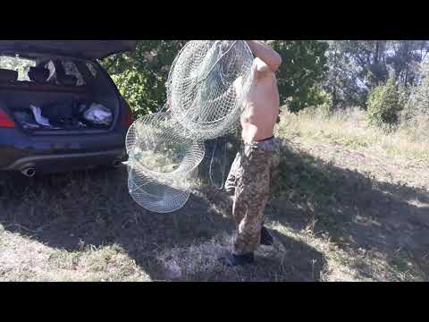 Видео: Ятерь рыболовный. Правильная установка.