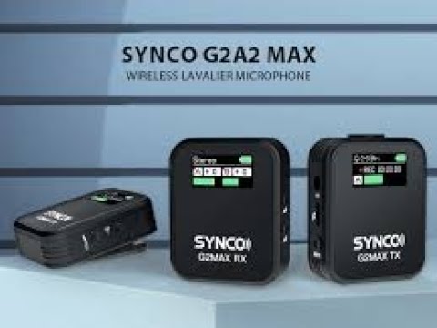 Видео: SYNCO G2A2 MAX беспроводная микрофонная система.(перезалив)