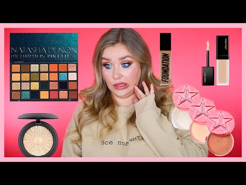 Видео: ВСЕ лицо первых впечатлений! I ABH, Natasha Denona, Romanovamakeup