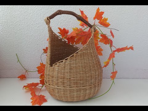 Видео: МК "КОРЗИНА с укороченными рядами"