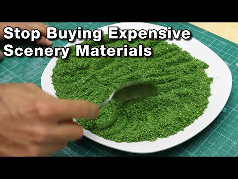 Видео: Материал для самостоятельной работы с листвой, который выглядит лучше, чем купленный в магазине