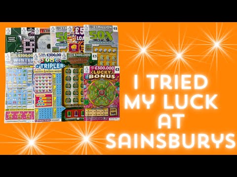 Видео: 💳 Покупаете скретч-карты ТОЛЬКО в Sainsbury’s — повезло или нет? 🍀😱