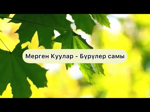 Видео: [Тыва караоке] Мерген Куулар - Бурулер самы