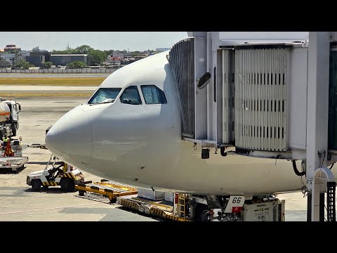 Видео: Airbus A330-300 а/к Philippine Airlines | Рейс Манила — Дубай