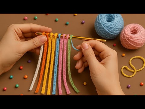 Видео: Ого!😱 Я связала 300 штук за один день и все продала!💰Очень простая идея вязания крючком из остатк...