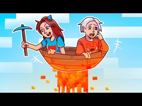 Видео: Майнкрафт но НА ОДНОМ БЛОКЕ ЛАВЫ!