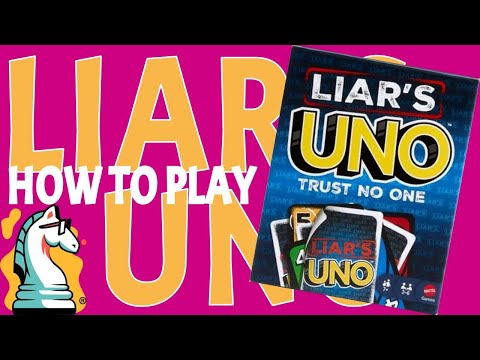 Видео: Как играть в Liar's UNO — не попадитесь на лжи!