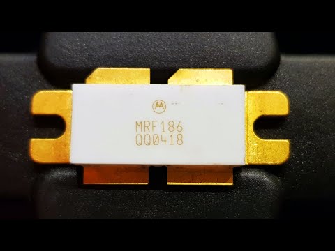 Видео: Усилитель на транзисторе MRF186. Эксперимент