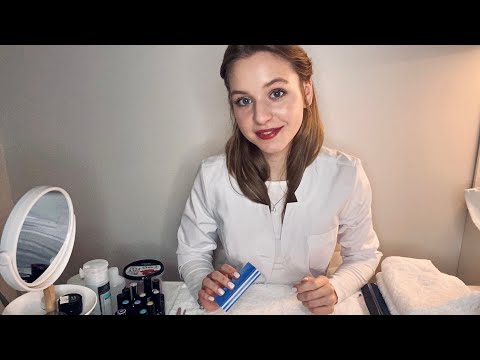 Видео: АСМР Мастер маникюра Часть 2. Ролевая игра. Тихий голос | ASMR Nail Salon. Soft Voice