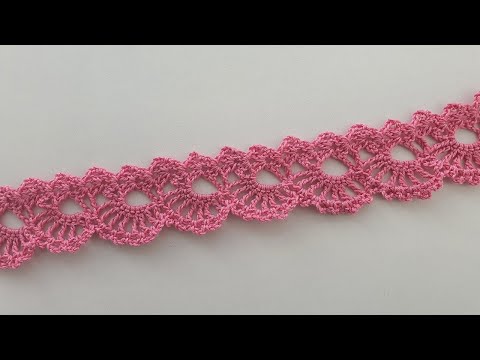 Видео: Ажурное ленточное кружево. Вязание крючком / Ribbon lace crochet