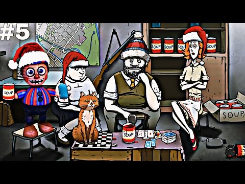 Видео: НОВЫЙ ГОД В БУНКЕРЕ!! - 60 SECONDS.