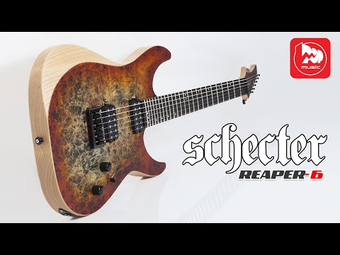 Видео: Электрогитара SCHECTER REAPER-6