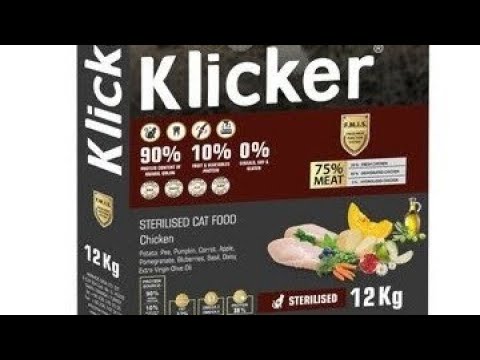 Видео: Обзор корма Klicker для кошек.