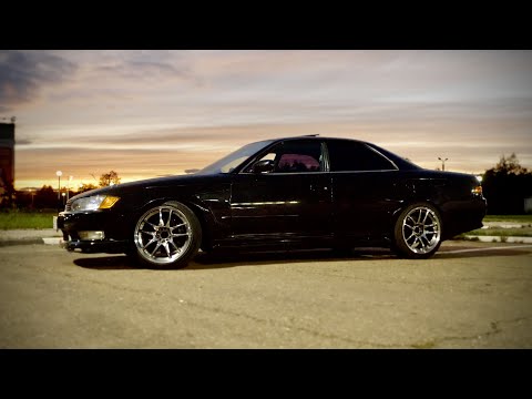 Видео: Toyota Mark 2 Tourer V Японские Work CR KAI/JZ Валит/Дрифт руль OMP