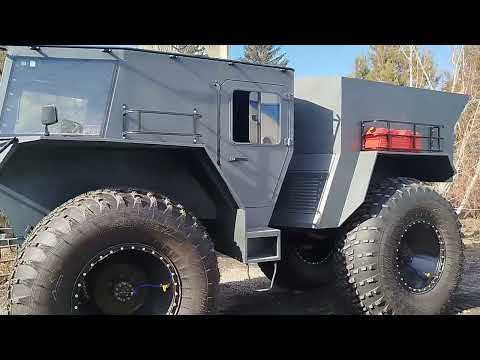 Видео: Вездеход UVAT MAMONT-V