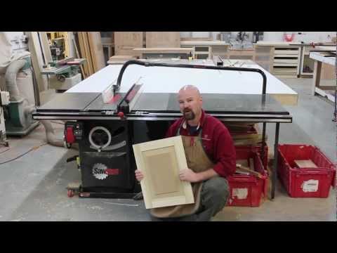 Видео: Рельефная панель, изготовленная исключительно на настольном пильном станке SawStop