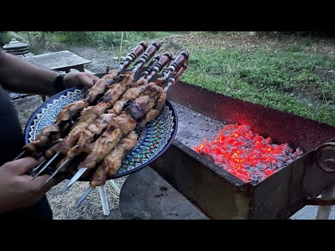 Видео: Шашлык из Сазана| сазан на мангале| как приготовить рыбу|