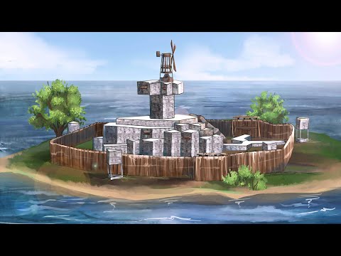 Видео: Клановый остров с кучей ресурсов в Раст|Rust