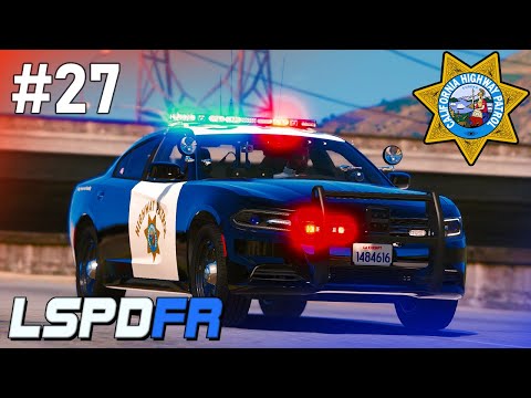 Видео: ПОГОНЯ НА МОСТУ |#27| CALIFORNIA HIGHWAY PATROL / CHP | LSPDFR GTA 5 | ЛСПДФР ГТА 5