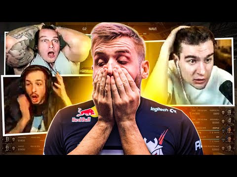 Видео: РЕАКЦИЯ ПРО ИГРОКОВ И СТРИМЕРОВ НА ПРОМАХ НИКО