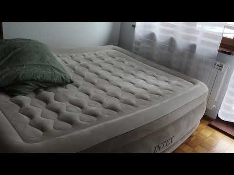Видео: ВПЕЧАТЛЕНИЯ ОТ ЕЖЕДНЕВНОГО ИСПОЛЬЗОВАНИЯ НАДУВНОГО МАТРАСА INTEX