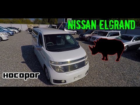 Видео: обзор NISSAN ELGRAND монументальный Бегемот