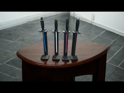 Видео: Обслуживание ножей. Керамический мусат.