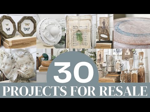 Видео: 30 готовых вариантов переворотов из секонд-хенда • поделки, которые можно сделать и продать • уни...