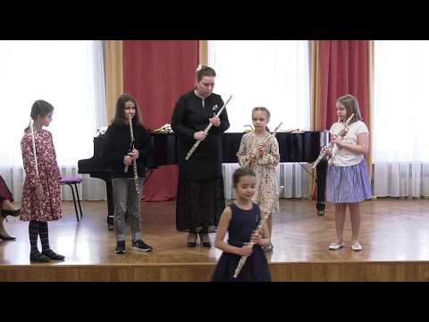 Видео: Открытый урок класса флейты Елены Исаевой  1.03.20