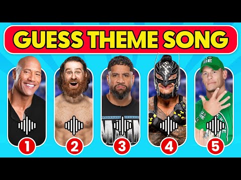 Видео: Сможете ли вы угадать этих суперзвёзд WWE по их песням? 🎶✅🔊