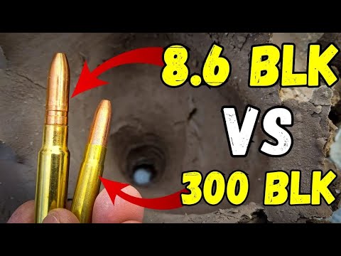 Видео: 300 BLK против 8,6 BLK — результаты меня шокировали!