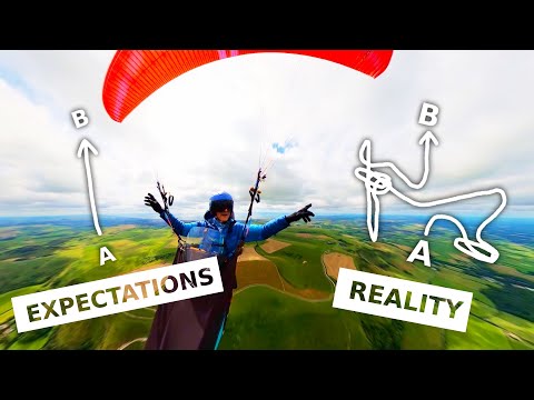 Видео: Советы по маршрутным полетам на параплане I Как добраться из пункта А в пункт Б I Термики — Эффек...