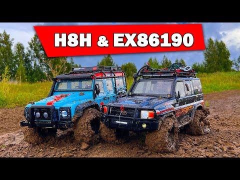 Видео: MJX H8H против RGT EX86190 по препятствиям