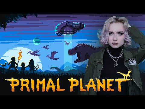 Видео: ПЕРВОБЫТНАЯ ПИКСЕЛЬНАЯ ПЛАНЕТА - Primal Planet