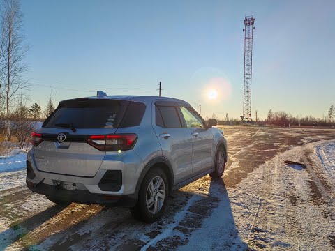 Видео: Издержки зимнего перегона автомобиля. TOYOTA RAIZE.