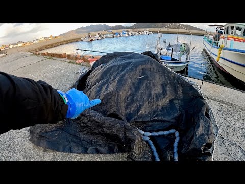 Видео: Когда я открыл рыболовную сеть, которая полгода была полна мусора...