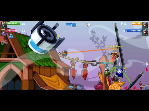 Видео: Wormix mobile,2x2 бой 2 играем с Кириллом 