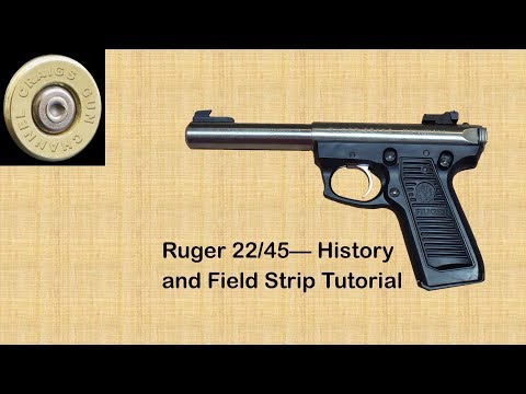 Видео: Ruger 22/45 — история и руководство по полевой подготовке