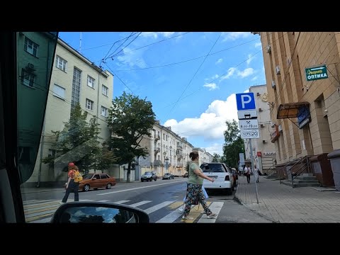 Видео: Летний Воронеж из авто. Центр и левый берег